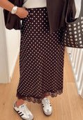 PREORDER-The Mocha Maxi Skirt