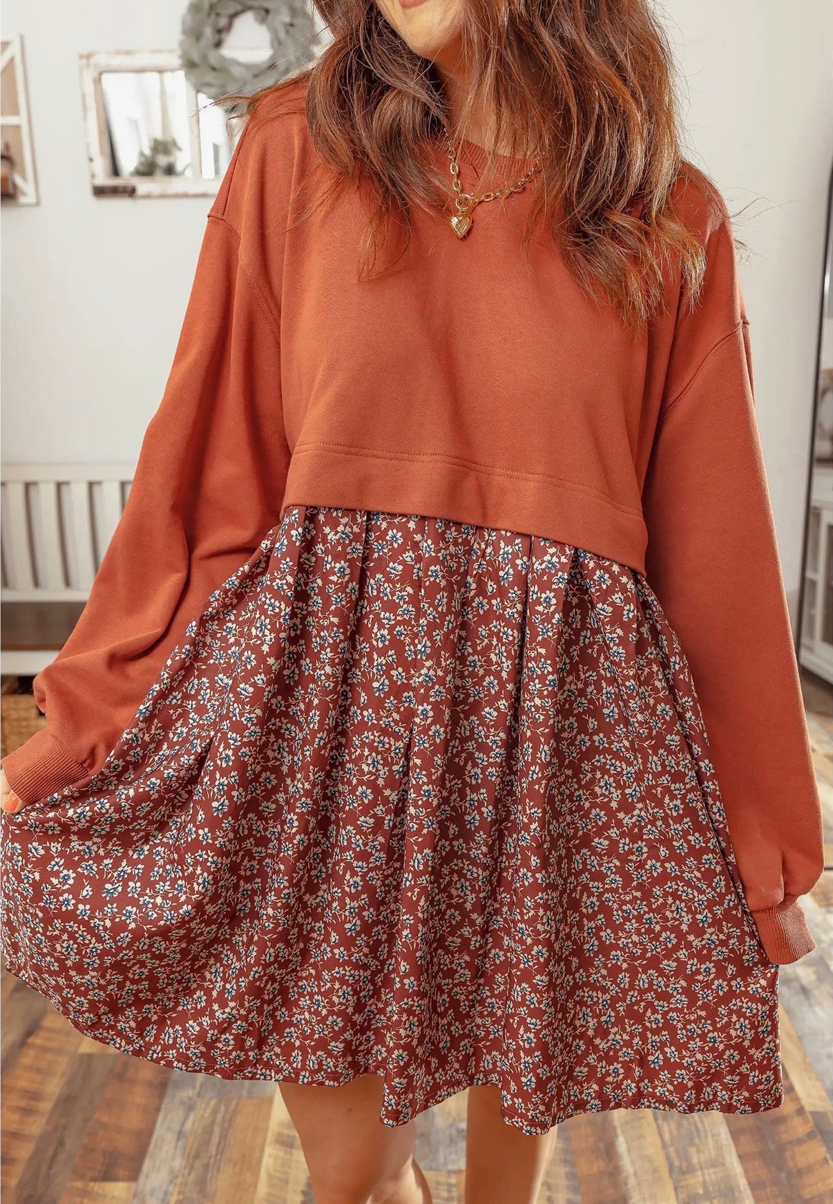 PREORDER- The Pumpkin Spice Dress