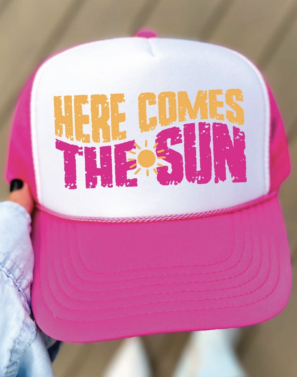 Here Comes The Sun Trucker Hat