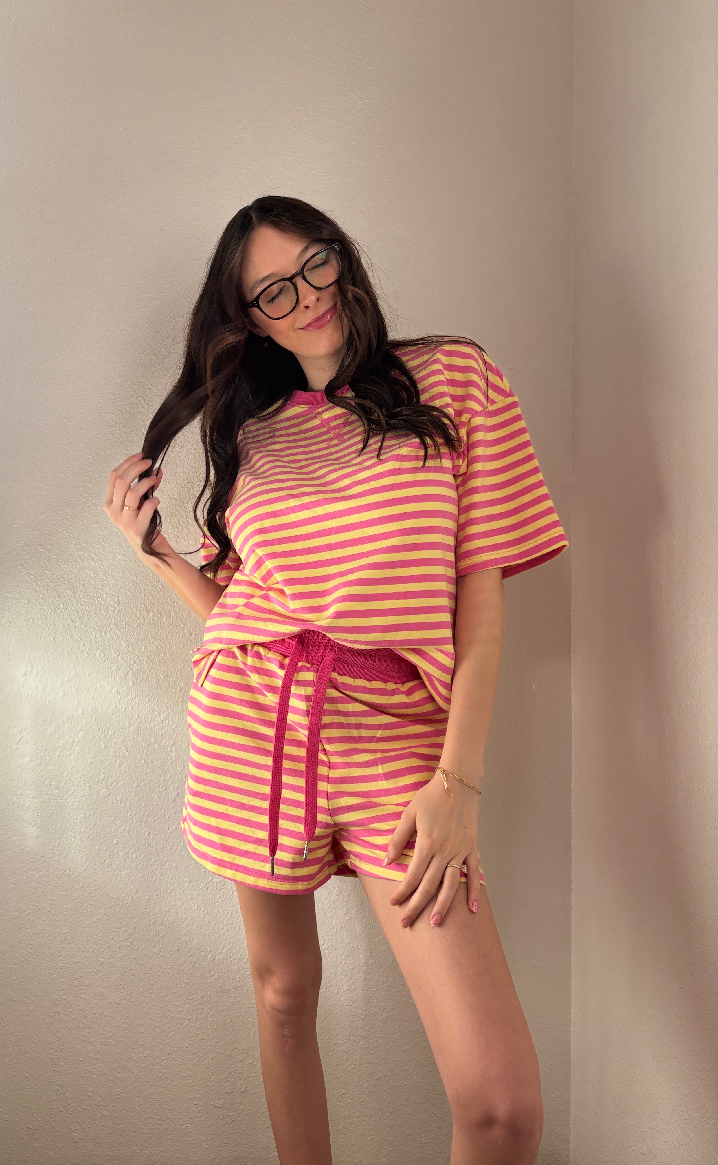 Rosy Days Cozy Short Set