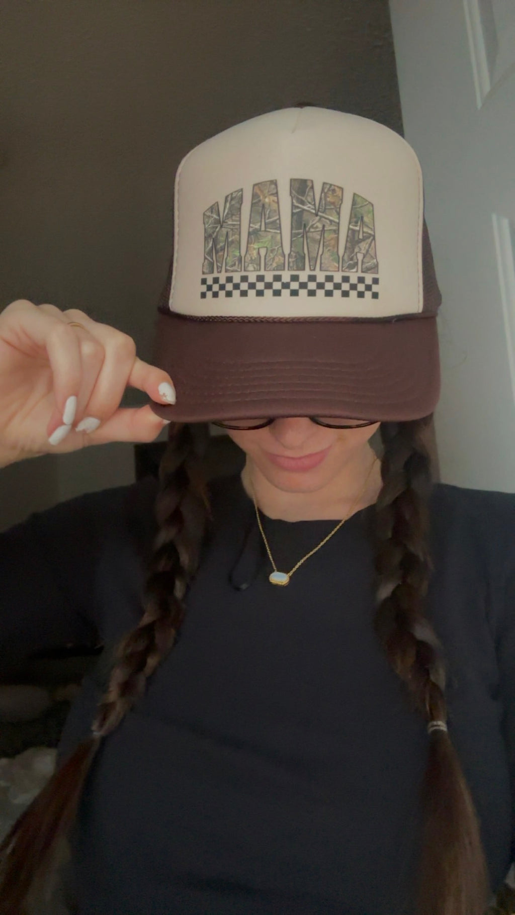 Camo Mama Trucker Hat