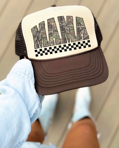 Camo Mama Trucker Hat