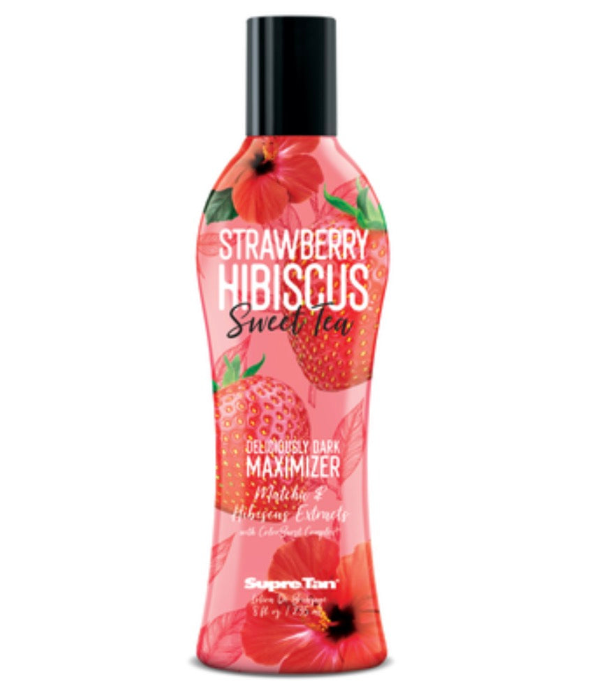 Strawberry Hibiscus Sweet Tea